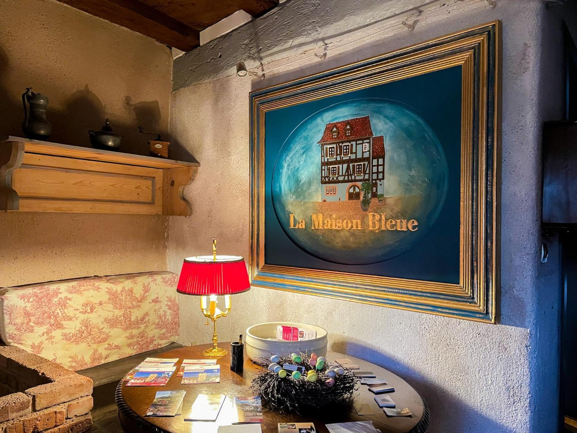 La Maison Bleue - Historic House In The Heart Of Riquewihr Exterior photo